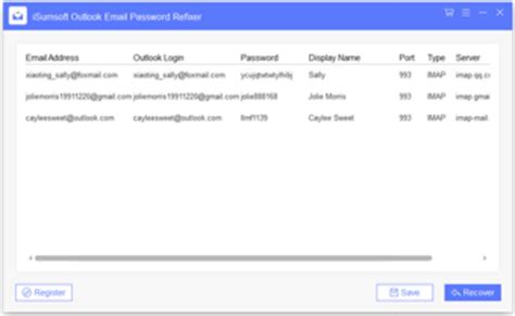 ISumsoft Outlook Password Refixer