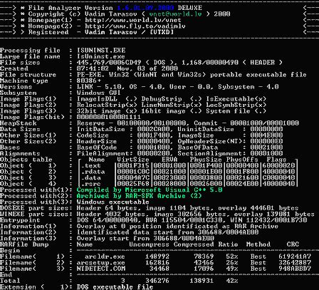 Windows File Analyzer 2.10.0